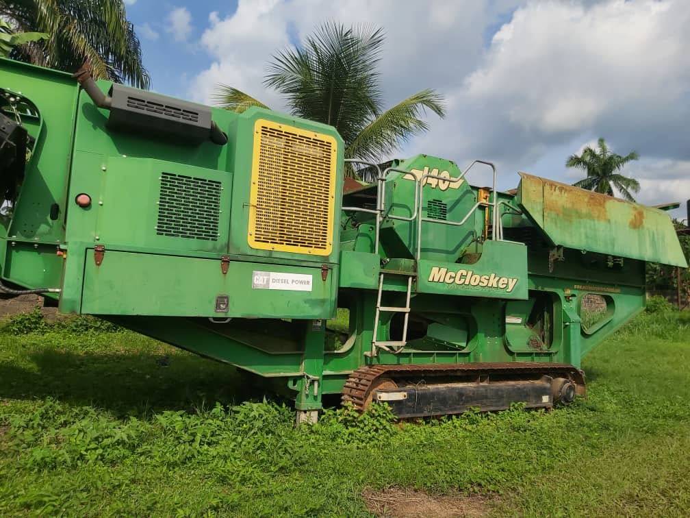MCCLOSKEY J40 MOBILE TRACKED JAW CRUSHER